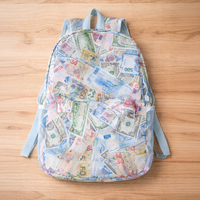 "Currency" Backpack